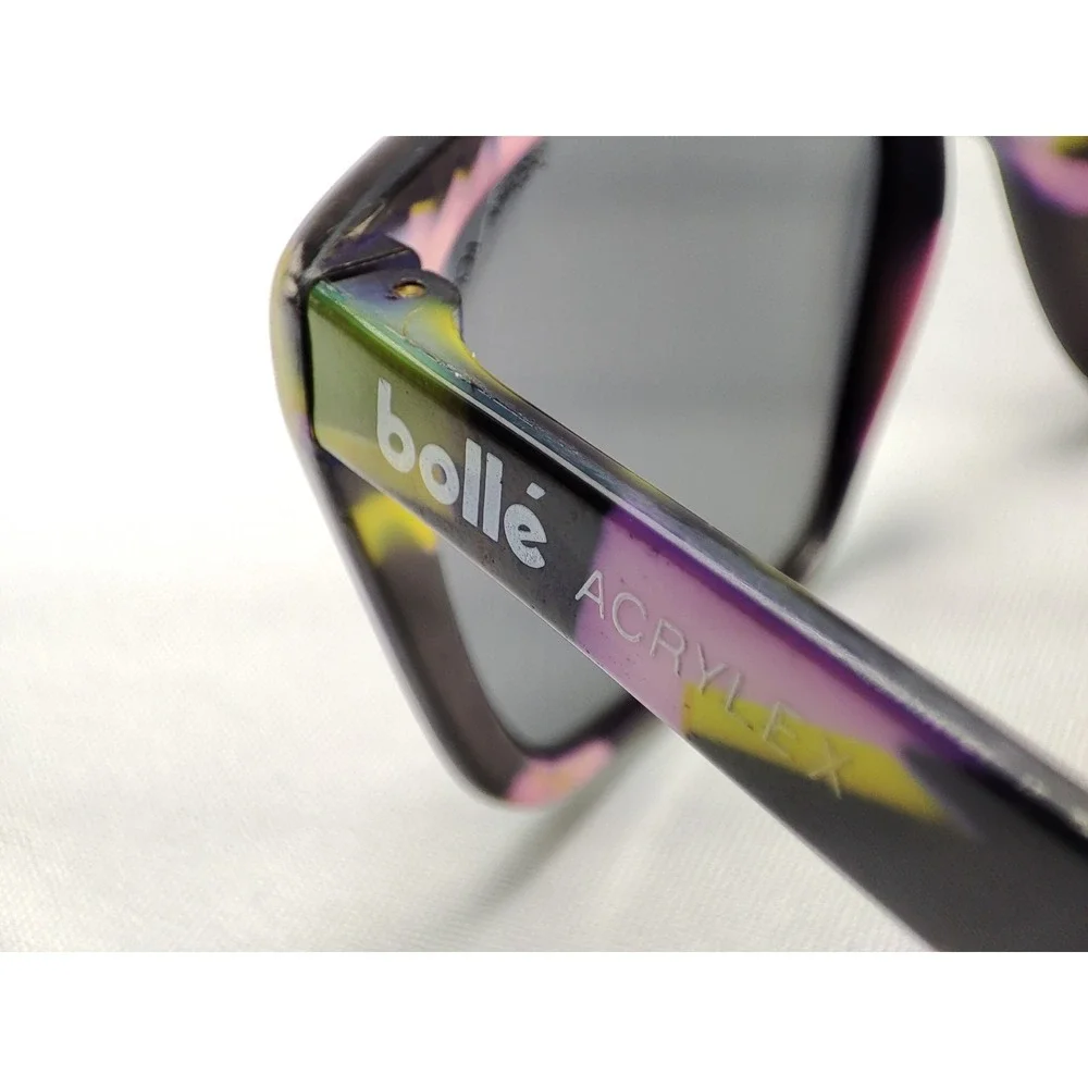 Bollé Acrylex 527 Vintage 90s Multicolor Spectra Lens Sunglasses NWT France
